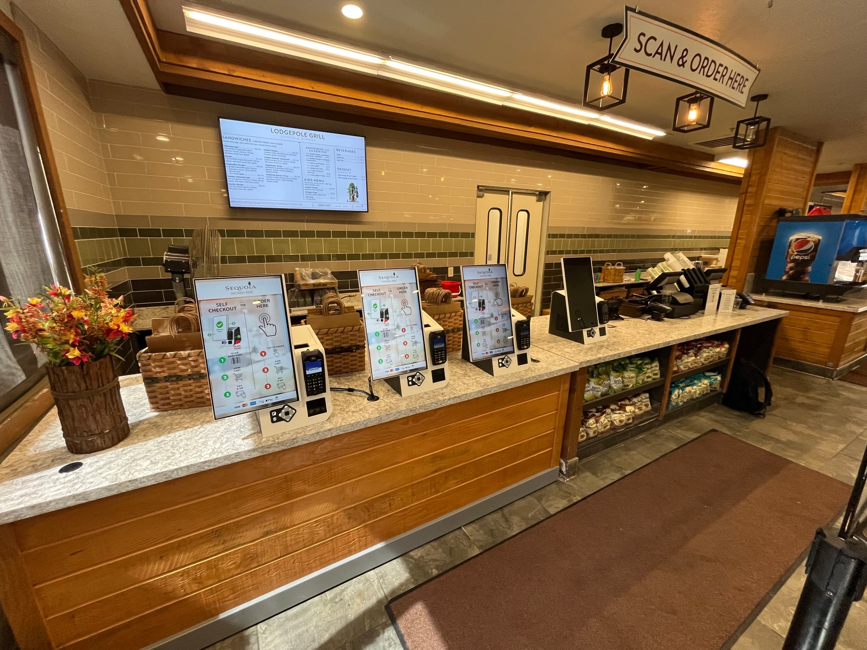 Sequoia National Park installation