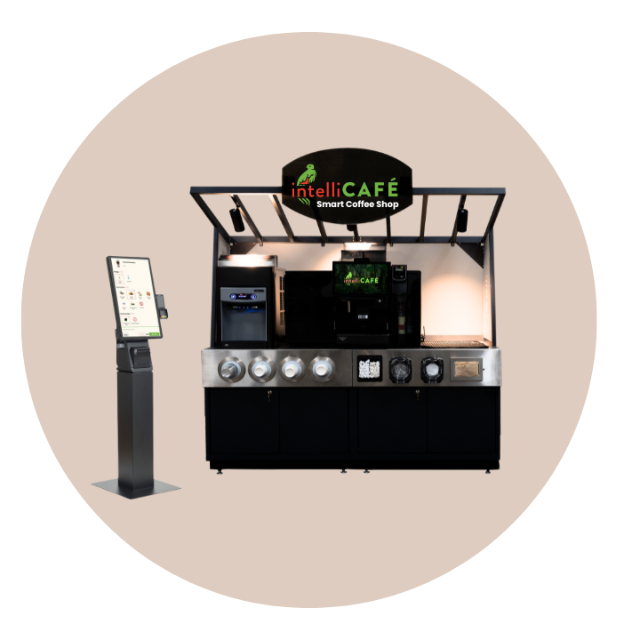 intelliCafé Smart Coffee Shop with XPR Kiosk