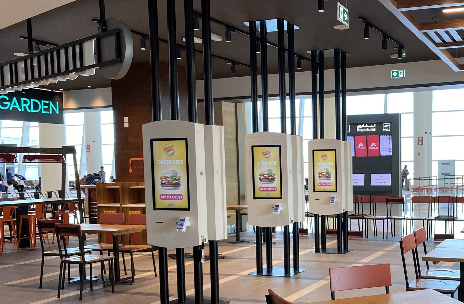 Self Ordering Kiosk - KFC and Burger King